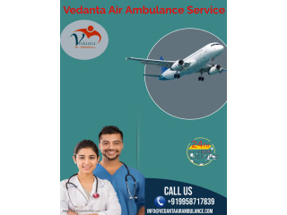 Get Safe Bed-to-Bed Patient Transfer by Vedanta Air Ambulance Services in Cooch Behar