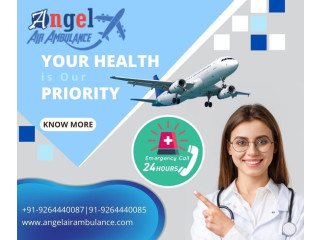 Book the Best Angel Air Ambulance In Delhi with Spectacular Healthcare Aid