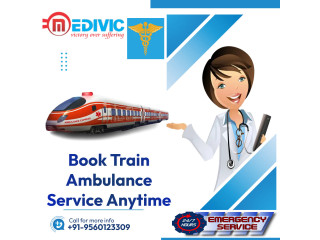 Medivic Aviation Train Ambulance In Kolkata with a Well-Experienced Healthcare Crew