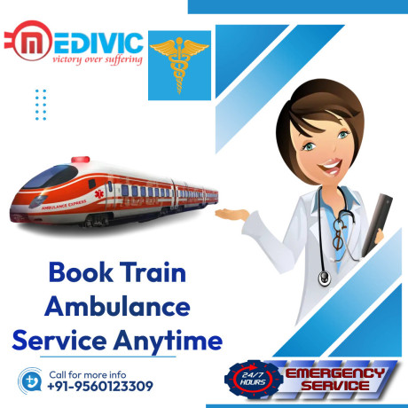medivic-aviation-train-ambulance-in-kolkata-with-a-well-experienced-healthcare-crew-big-0