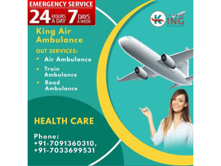 Choose King Air Ambulance Service in Guwahati with Extra Ordinary ICU Support