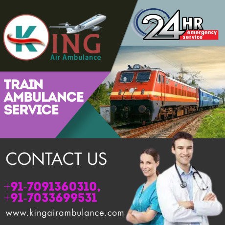 king-train-ambulance-service-in-delhi-with-complete-hi-tech-medical-equipment-big-0