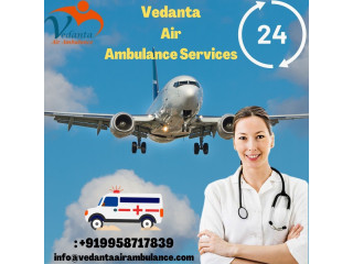 Always Available with Expert Doctors By Air Ambulance Services in Visakhapatnam through Vedanta