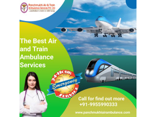 Choose Panchmukhi Train Ambulance in Patna with Medical Team at Low-Cost