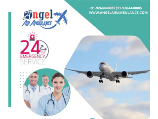 Use the Finest Medical ICU Air Ambulance Service In Guwahati by Angel