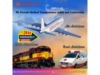 Get Non-Complicated Patient Transfer by Panchmukhi Air Ambulance Services in Varanasi