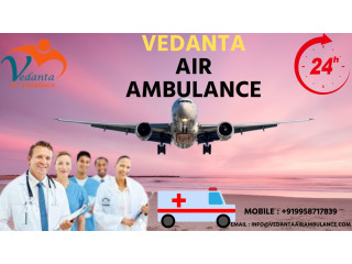 Hire A Specialized Medical Team by Vedanta Commercial Air Ambulance Service in Aurangabad
