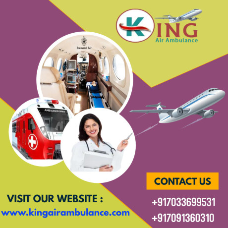 utilize-superior-medical-support-air-ambulance-in-shimla-by-king-with-top-notch-medical-tools-big-0