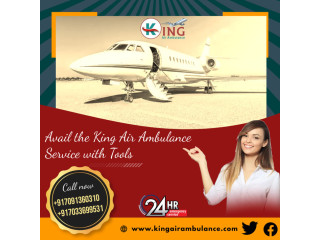 Hire Top-Class Air Ambulance in Varanasi by King with Accomplished Medical Crew