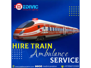 Medivic Aviation Train Ambulance Service in Delhi with the Latest Technological Medical Equipment