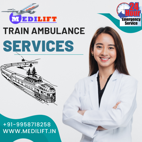 medilift-train-ambulance-service-in-patna-with-a-highly-experienced-medical-team-big-0