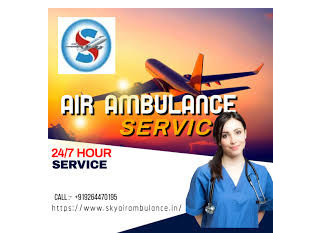 Best Air Ambulance from Varanasi to Delhi - Sky Air Ambulance