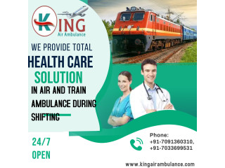 King Train Ambulance Service in Delhi with a Highly Experienced Medical Team