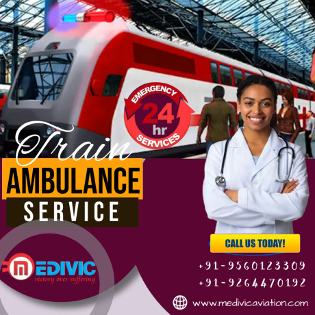 medivic-aviation-train-ambulance-service-in-delhi-with-the-modern-medical-facilities-big-0