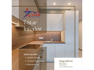 7 Star is a top 10 interior Company in Patna with a 100% Satisfaction Guarantee