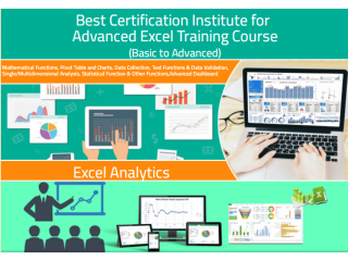 Advanced Excel Institute in Delhi with VBA/Macros, MS Access & SQL Certification, 100% Job Placement
