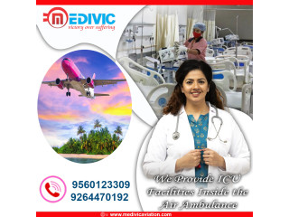 Medivic Aviation Air Ambulance Services in Ranchi with a Well-Trained Medical Team