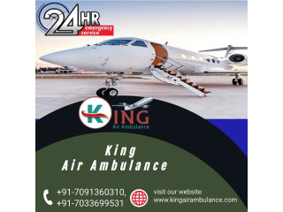 Book High Standard Charter Air Ambulance Service in Ranchi by King