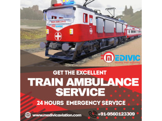 Medivic Aviation Train Ambulance Service in Patna with Complete Medical Assistance