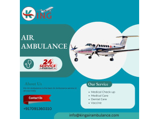World-class Air Ambulance from Lucknow by King Air Ambulance