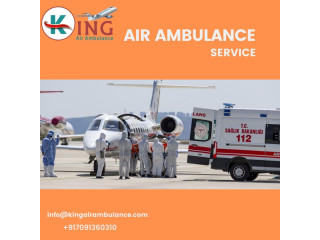 India's Best Air Ambulance Service in Varanasi - King Air Ambulance