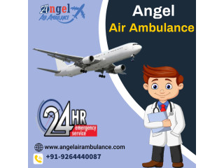 Hire the Leading Medical Air Ambulance Service in Varanasi by Angel