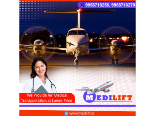 Excellent Air Ambulance Services from Ranchi to Delhi by Medilift