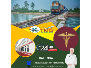 King Train Ambulance in Patna with a Well-Qualified and Specialist Medical Team