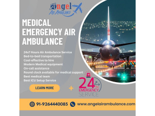 Take Safe Transportation Without Any Risk by Angel Air Ambulance Services in Varanasi