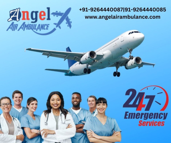 obtain-the-best-medical-emergency-rescue-by-angel-air-ambulance-from-dibrugarh-big-0