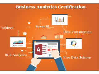Business Analytics Training Course, Laxmi Nagar, Delhi,  SLA Data Analyst Classes, Python, Tableau, Power BI Certification,