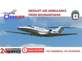 Medilift Air Ambulance from Raipur to Delhi with Full Medical Facilities