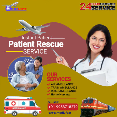medilift-air-ambulance-from-ranchi-to-delhi-at-an-economical-cost-big-0