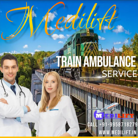 medilift-train-ambulance-service-in-guwahati-with-hi-tech-healthcare-equipment-big-0