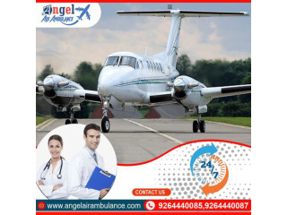 Contact Quickly for Shifting Patient via Air Ambulance Services in Delhi by Angel
