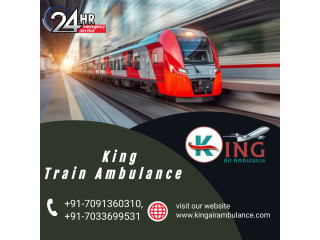 King Train Ambulance Services in Patna with Advanced Life Support Facilities