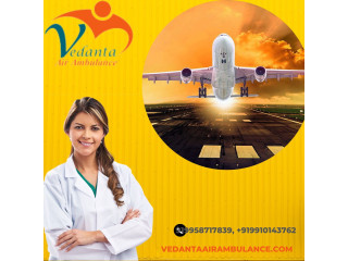 Choose Vedanta Air Ambulance Service in Gorakhpur with an Updated Ventilator Setup