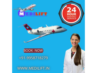 Obtain Rescue ICU Air Ambulance Service in Bangalore by Medilift at Genuine Cost