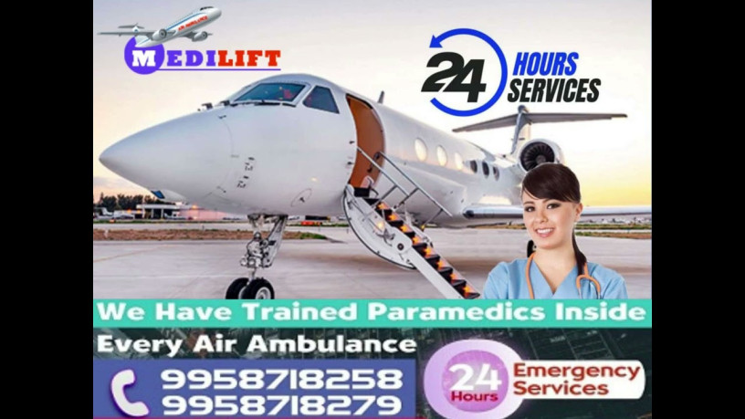 medilift-air-ambulance-services-in-bagdogra-with-latest-technology-and-specialized-medical-team-big-0