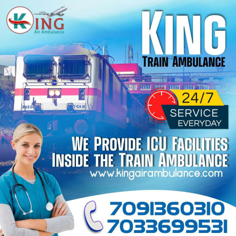 king-train-ambulance-service-in-patna-with-a-highly-experienced-medical-team-big-0