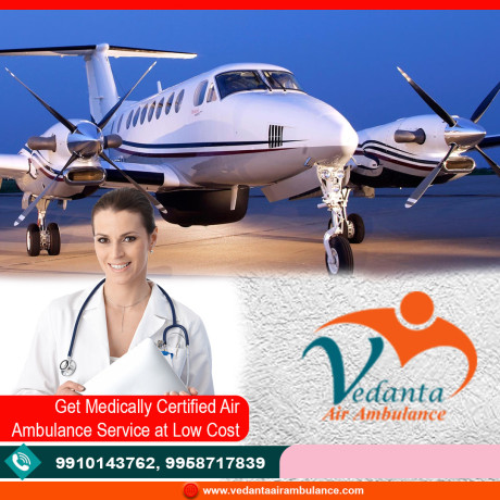 pick-vedanta-air-ambulance-service-in-mumbai-with-ultimate-medical-tools-big-0