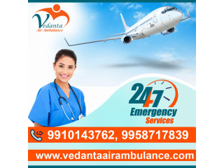 Choose Vedanta Air Ambulance Service in Raipur with Care and Emergency Patient Transfer