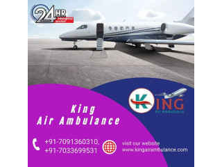King Air Ambulance Service in Ranchi- Top-Garde ICU Setup