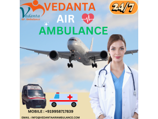 24x7 ICU and CCU facilities by Air Ambulance Service in Goa from Vedanta