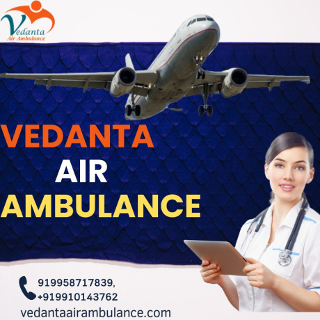 vedanta-air-ambulance-service-in-jaipur-with-top-notch-medical-facilities-with-paramedical-staff-big-0