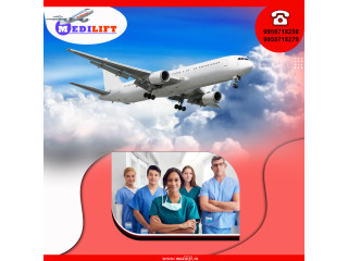 Contact Medilift Air Ambulance Service in Ranchi with Professional Medical Team