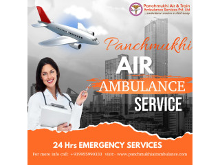 Choose Panchmukhi Air Ambulance Services in Delhi with Reliable Doctors