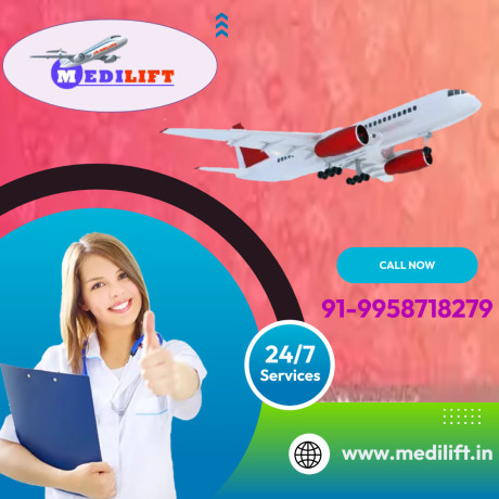utilize-air-ambulance-service-in-guwahati-by-medilift-with-specialized-healthcare-unit-big-0