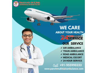 Book Panchmukhi Air Ambulance Services in Raipur with Reliable Medical Support