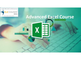 Best Advanced Excel Training in Delhi, Moti Nagar, SLA Institute, VBA/Macros & SQL Certification with 100% Job Guarantee